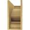 Ekena Millwork 9"W x 27"D x 18"H Classic Diane Rough Cedar Woodgrain TimberThane Corbel, Primed Tan CORUR09X27X18DIARCPR - alternate 2